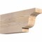 Ekena Millwork Newport Smooth Rafter Tail, Douglas Fir, 3 1/2"W x 8"H x 18"L RFT04X08X18NEW00SDF - alternate 1
